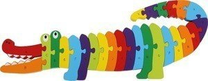 Puzzle „Krokodyl ABC”