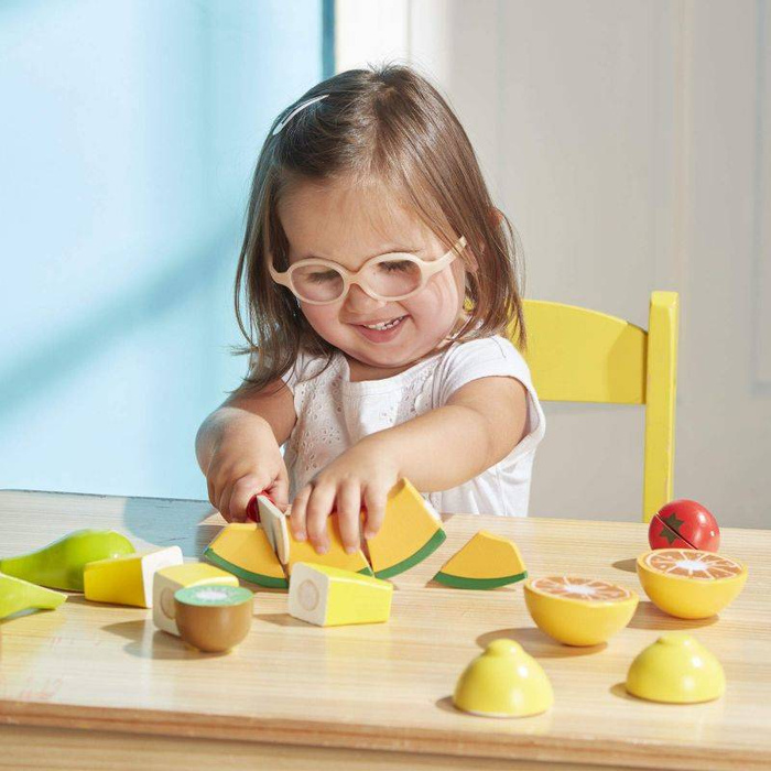 Drewniany zestaw do krojenia owoców Cutting Fruit 8 el Melissa & Doug