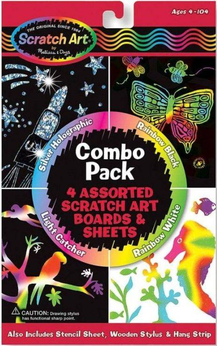 Zestaw do wydrapywania Combo Pack Melissa & Doug 