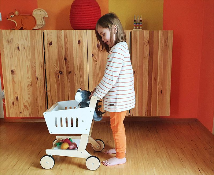Wózek do zabaw w sklep dla dzieci Small Foot