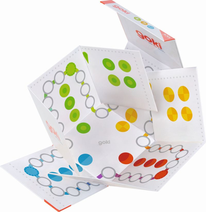 Gra planszowa Chińczyk Ludo XXL Goki