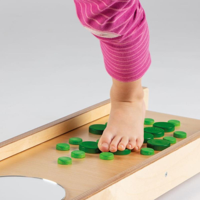 Ścieżka sensoryczna Plaża kamyków Erzi