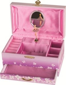 Szkatułka z pozytywką baletnica Goki