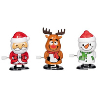 Nakręcane Świąteczne 3 figurki Goki