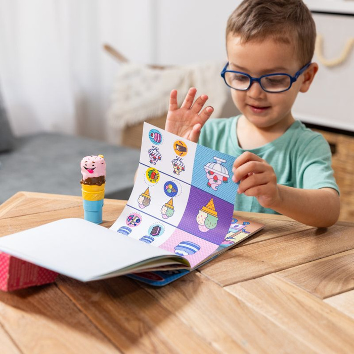 Stempel z naklejkami Sticker Wow Lody Melissa & Doug