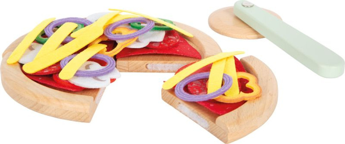 Drewniana pizzeria zabawki kuchenne dla dzieci Small Foot