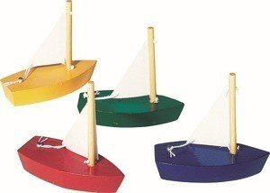 Mini żaglówki, 4 wzory