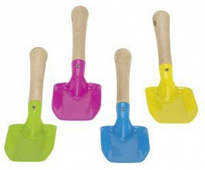 Łopatka do piasku, 4 kolory