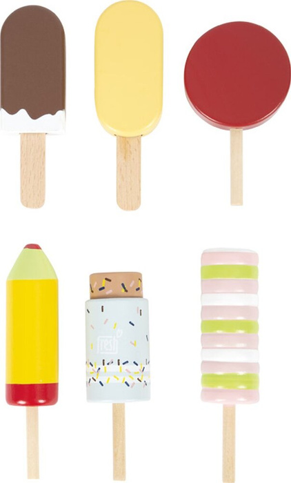 Drewniany zestaw lody na patyku Small Foot