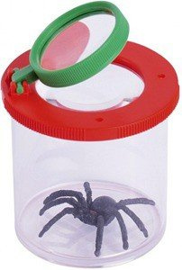 Pojemnik na pająki z lupą
