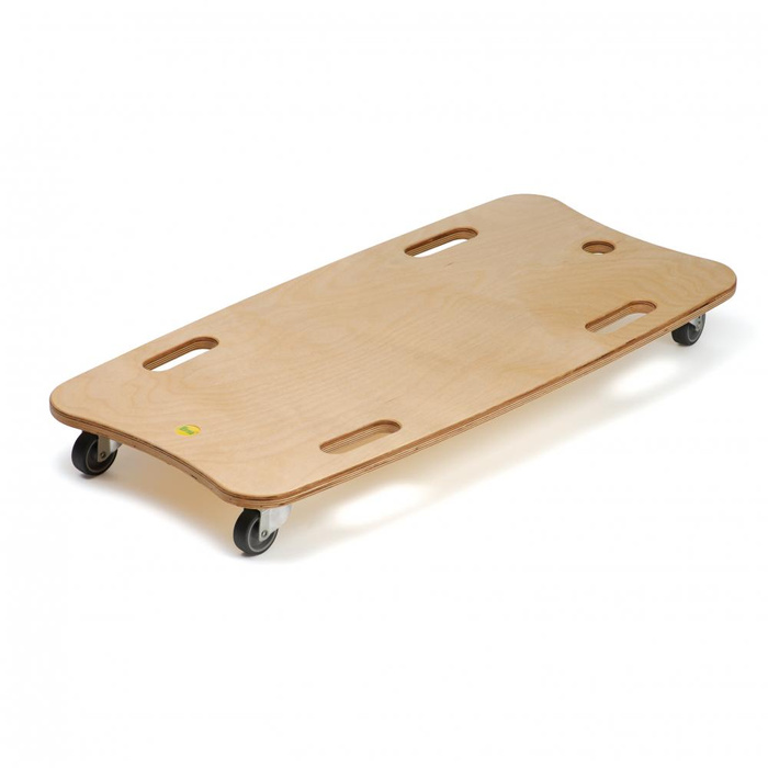 Drewniana deska na kółkach deskorolka Maxi Roller Board Erzi