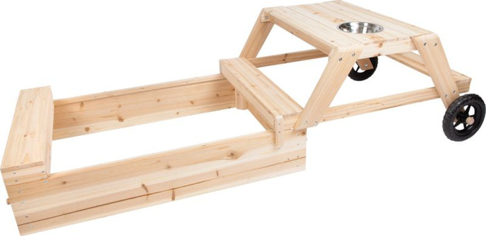 Piaskownica drewniana dla dzieci 3 w 1 Small Foot