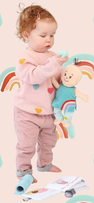 Lalka zestaw Yoga Baby Stella Manhattan Toy