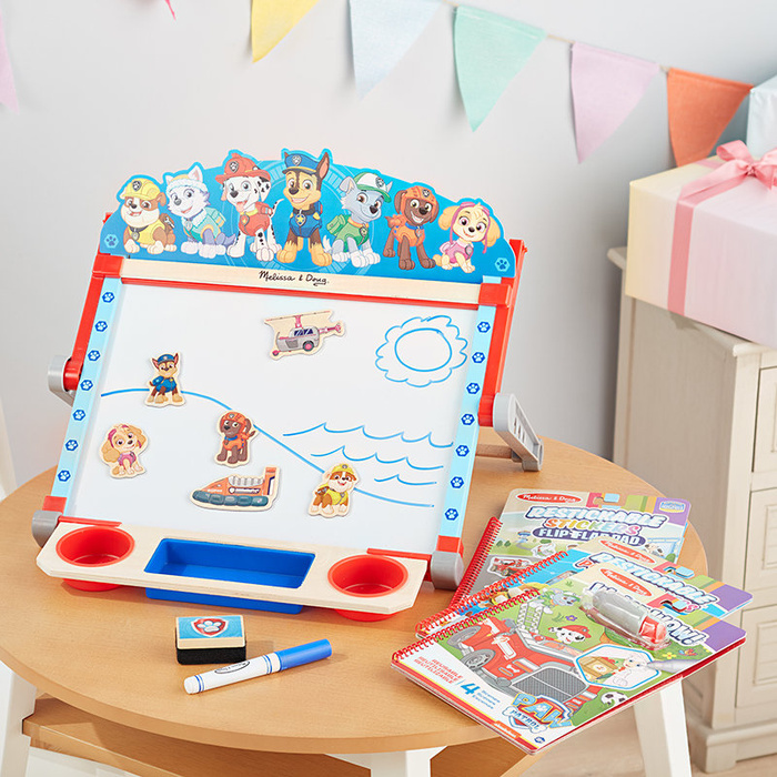 Naklejki wielokrotnego użytku Psi Patrol Puffy Sticker - Adventure Bay Melissa and Doug