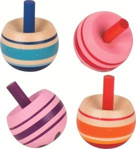 Obrotowe bączki drewniane Goki