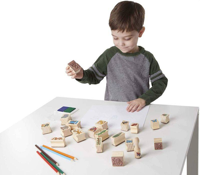 Drewniane stempelki Las Deszczowy Melissa & Doug 
