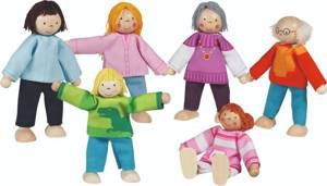 Elastyczne laleczki Nowoczesna Rodzina Goki