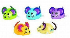 Nakręcana myszka, 5 wzorów