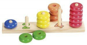 Sortuj kolory, cyfry, 15 el.