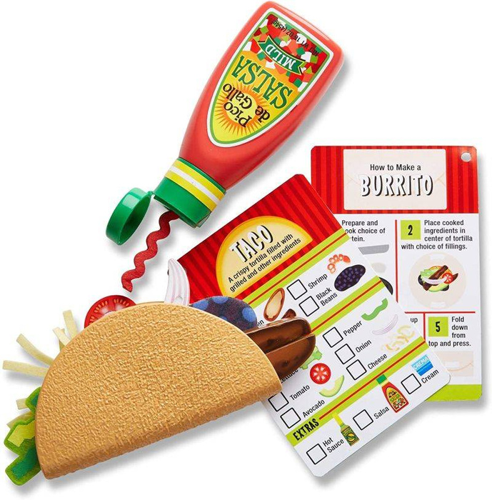 Zestaw do robienia tortilli Fill & Fold Taco & Tortilla 43 el Melissa & Doug 
