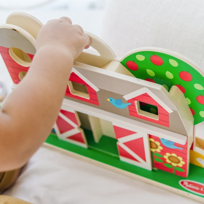 Farma z krążkami GO Tots Barnyard Tumble Melissa and Doug