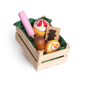 Zestaw słodyczy w skrzyneczce Erzi