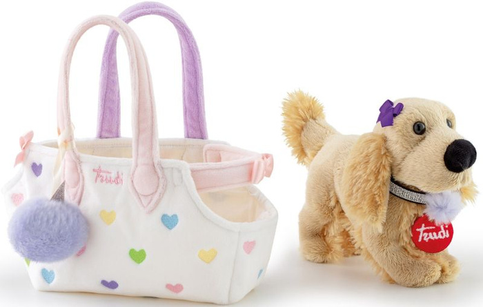 Pluszowy piesek w torebce Trudi