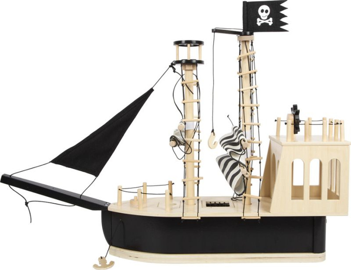 Drewniany okręt piratów Small Foot