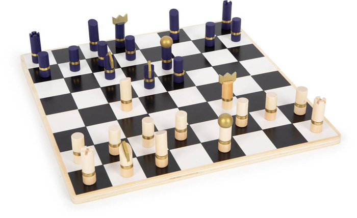 Zestaw gier szachy, warcaby, tryktrak Gold Edition Small Foot 
