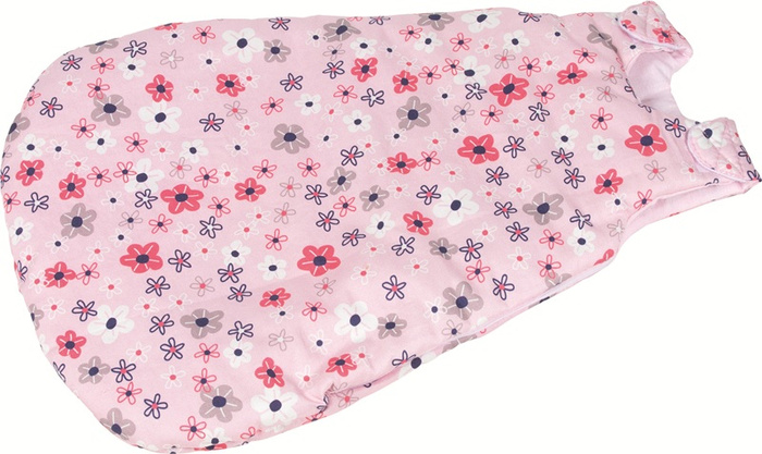 Śpiworek z kwiecistym wzorem dla lalek Goki