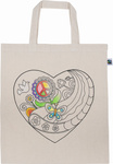 Torba bawełniana do malowania Serce Goki