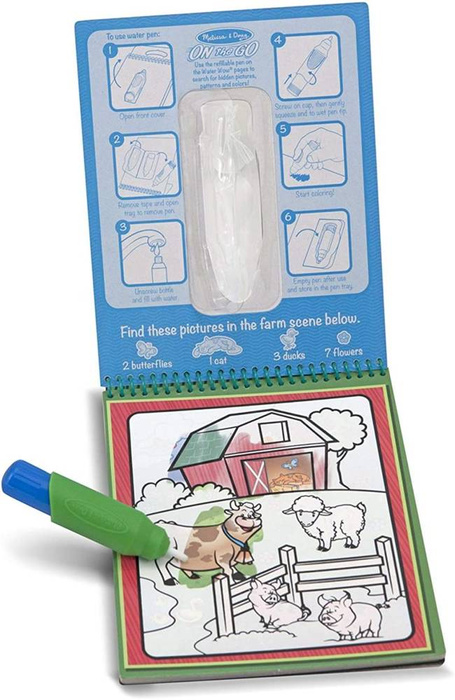 Wodna kolorowanka Water Wow Animals Melissa & Doug