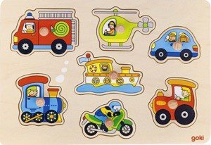 Układanka środki transportu