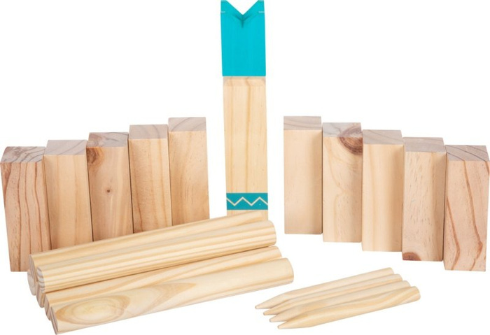 KUBB Gra Wikingów z bawełnianą torbą Small Foot