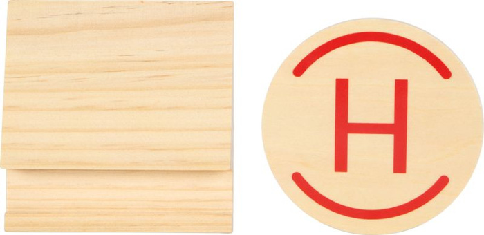 Duża drewniana remiza strażacka z akcesoriami i dźwiękiem Small Foot 