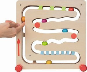 Dwustronny drewniany kulodrom Goki