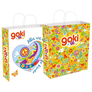 Papierowa torba na prezenty Rodzina i natura Goki