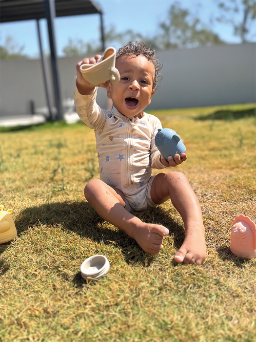 Silikonowe zabawki do kąpieli Zwierzątka Small Foot