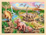 Puzzle Dinozaury 96 el. Goki