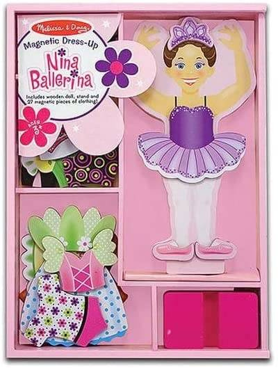 Układanka magnetyczna ubieranie Nina Balerina Melissa & Doug 