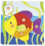 Układanka z dużymi elementami - rybka