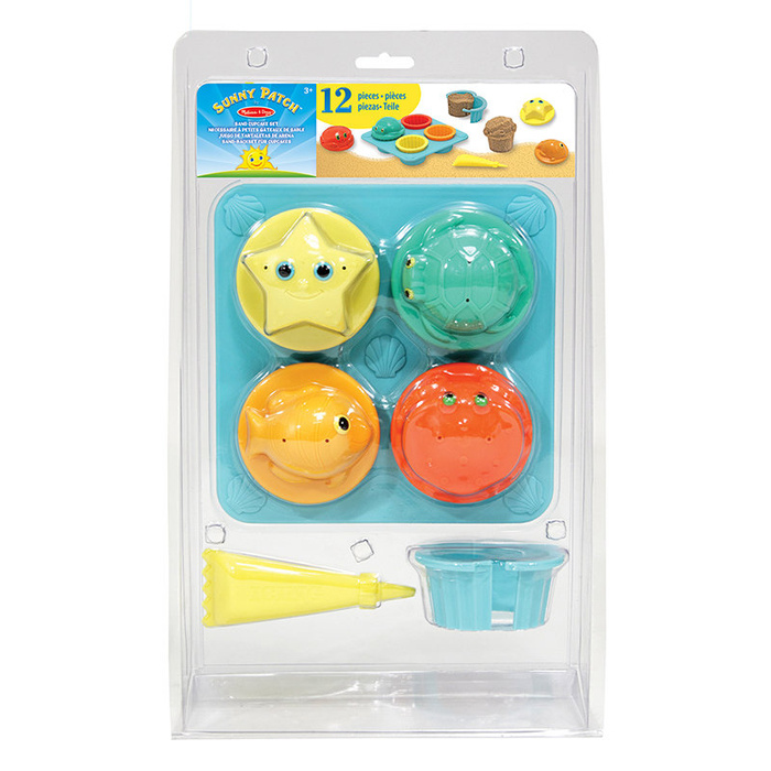 Foremki do piasku, wody zabawa na plaży babeczki Melissa and Doug