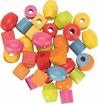 Kolorowe koraliki do nawlekania Goki