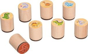 Stemple z drewna Dinozaury Goki