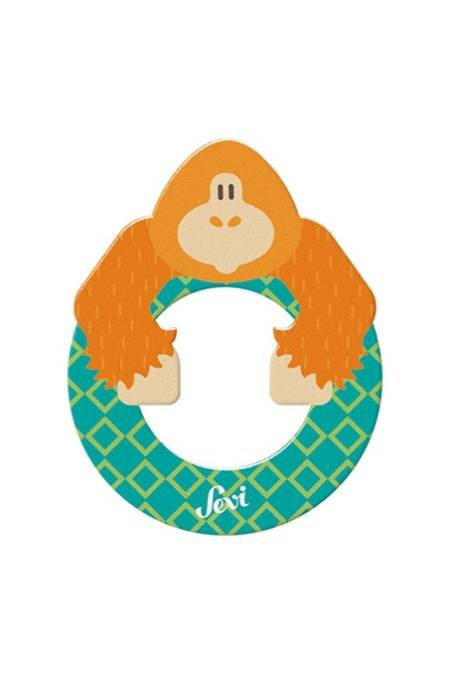 Drewniana literka O Orangutan Sevi