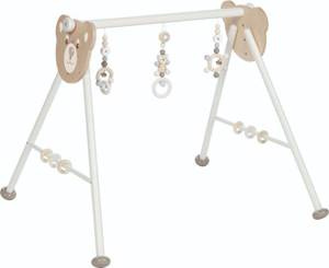 Drewniany stojak dla niemowląt Miś Goki Baby