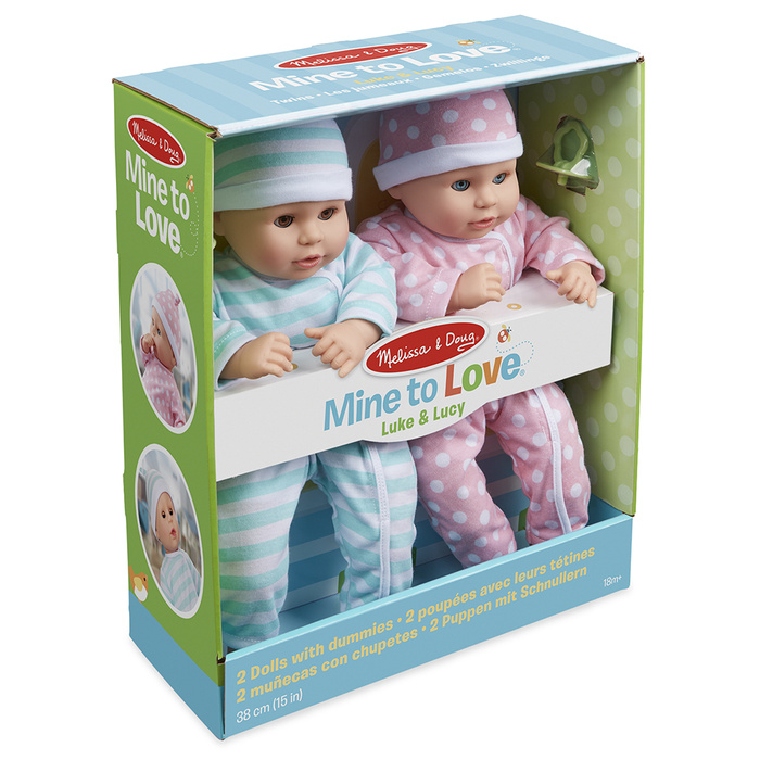 Lalki chłopiec i dziewczynka Luke and Lucy Melissa and Doug