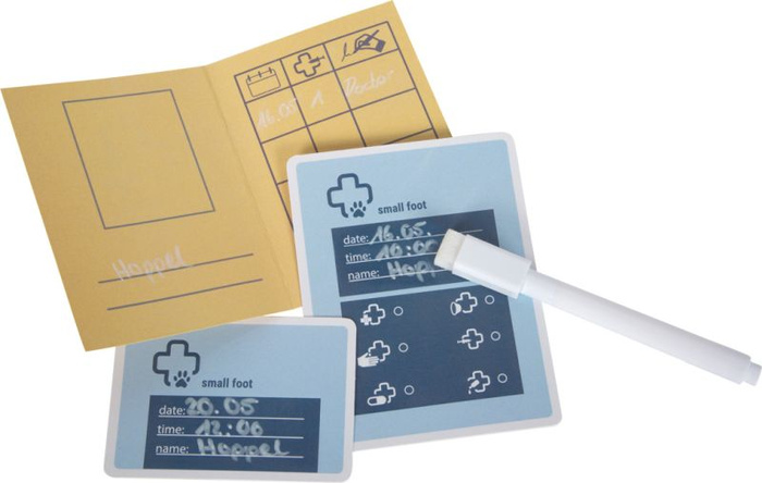 Pluszowy królik z torbą weterynarza i akcesoriami Small Foot