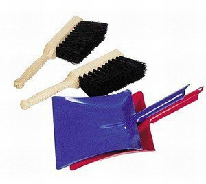 Zestaw do sprzątania z metalową szufelką