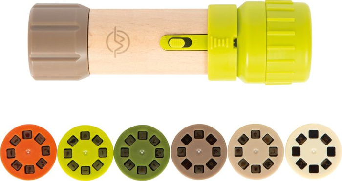 Latarka i projektor 2w1 Odkrywca Small Foot